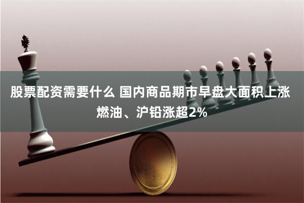 股票配资需要什么 国内商品期市早盘大面积上涨 燃油、沪铅涨超2%