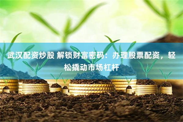 武汉配资炒股 解锁财富密码：办理股票配资，轻松撬动市场杠杆